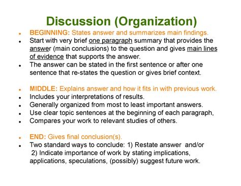 results and discussion|How to Write Discussions and Conclusions .